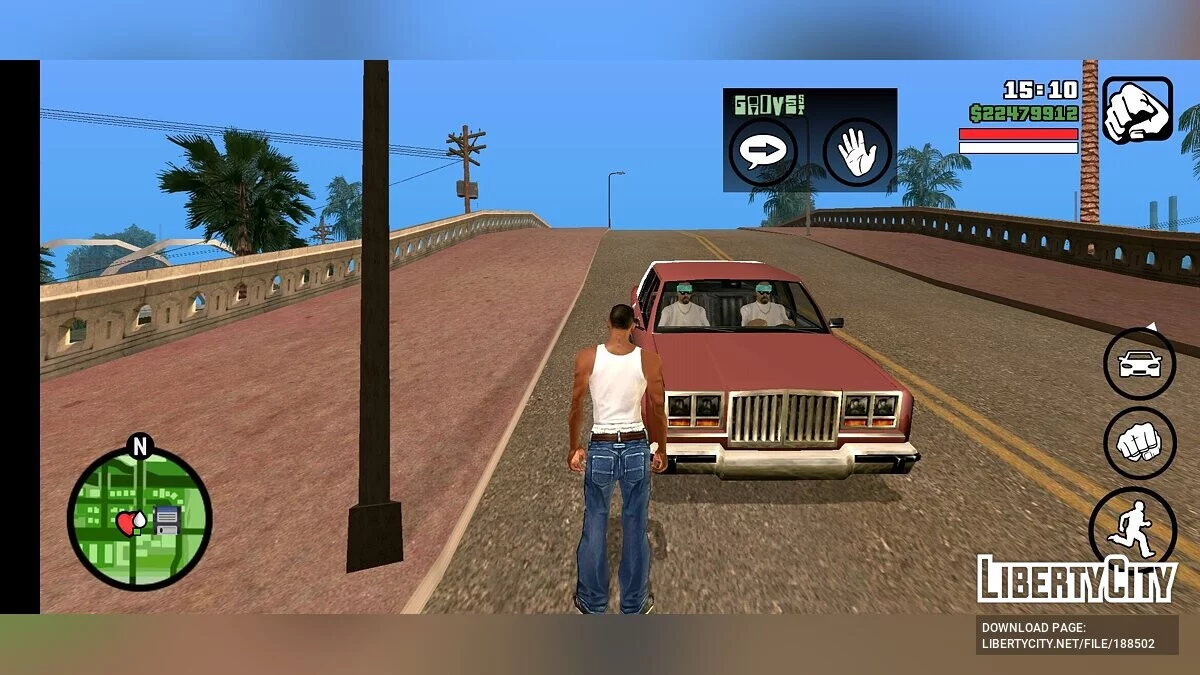 Нанять Триаду и Varrios Los Aztecas к себе в банду / GTA San Andreas (iOS, Android)
