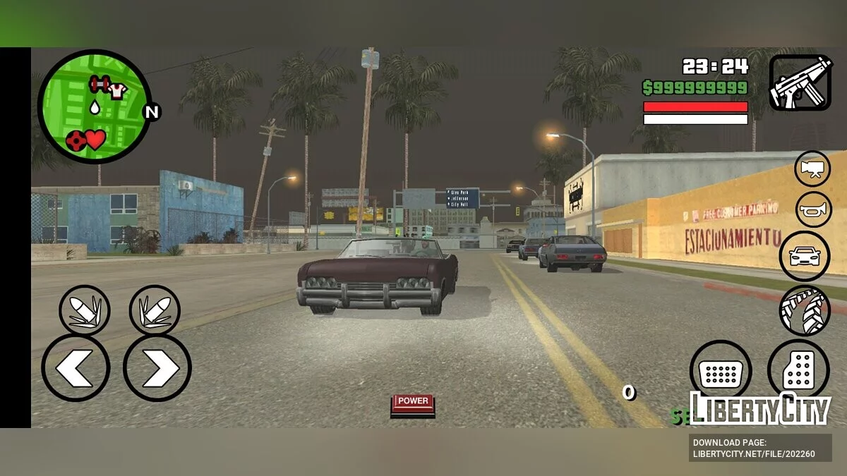 Улучшенный трафик / GTA San Andreas (iOS, Android)