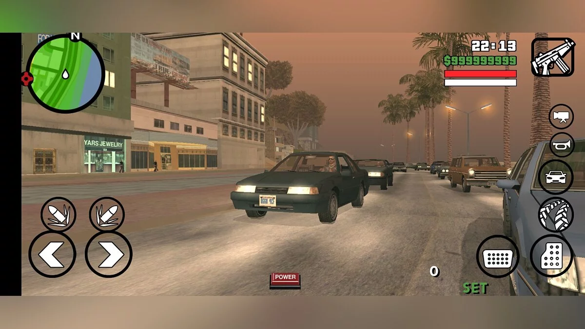Улучшенный трафик / GTA San Andreas (iOS, Android)