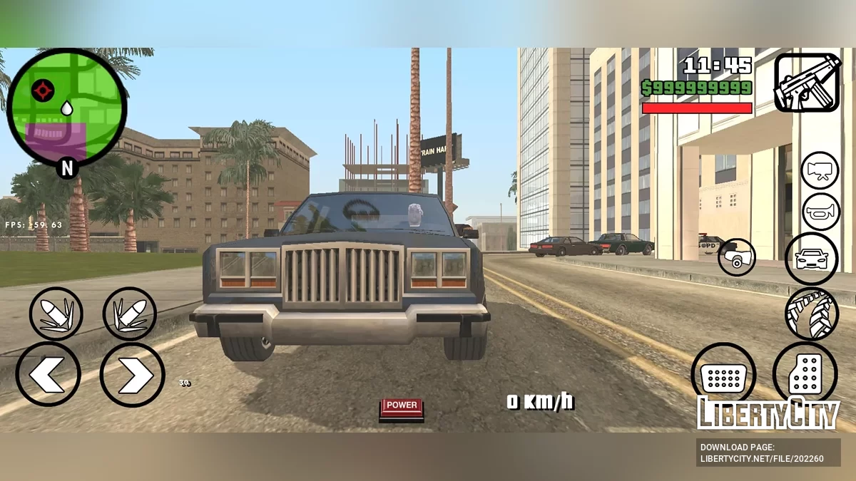 Улучшенный трафик / GTA San Andreas (iOS, Android)
