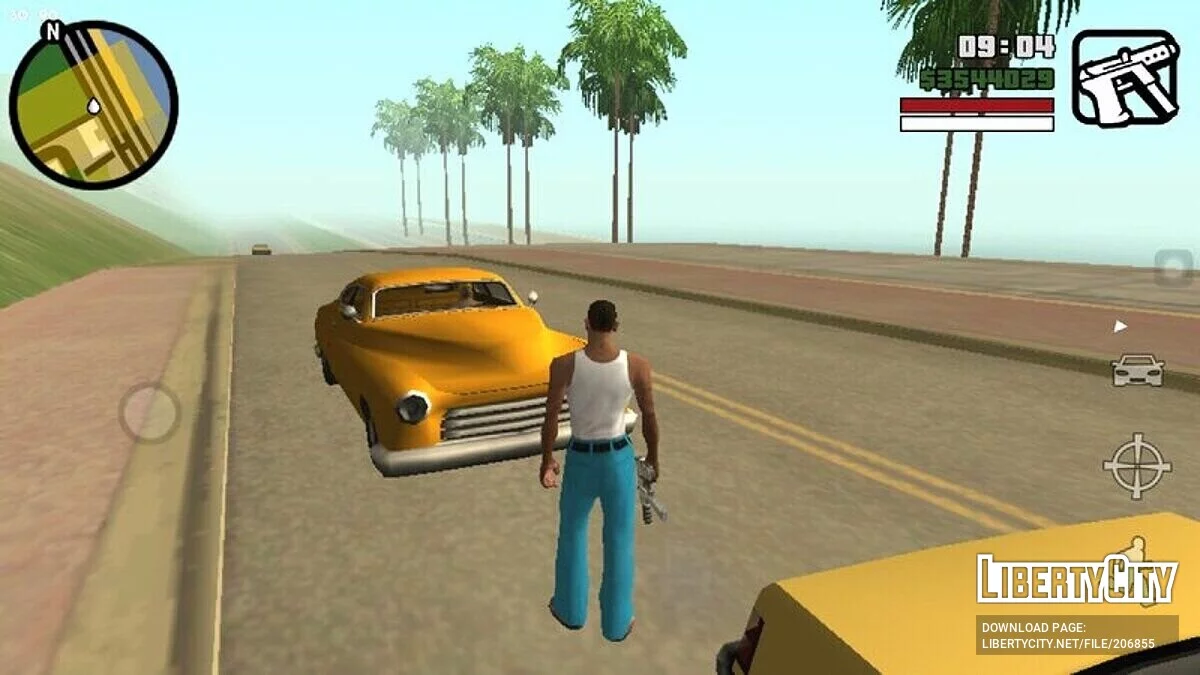 Цвета банд для транспорта / GTA San Andreas (iOS, Android)