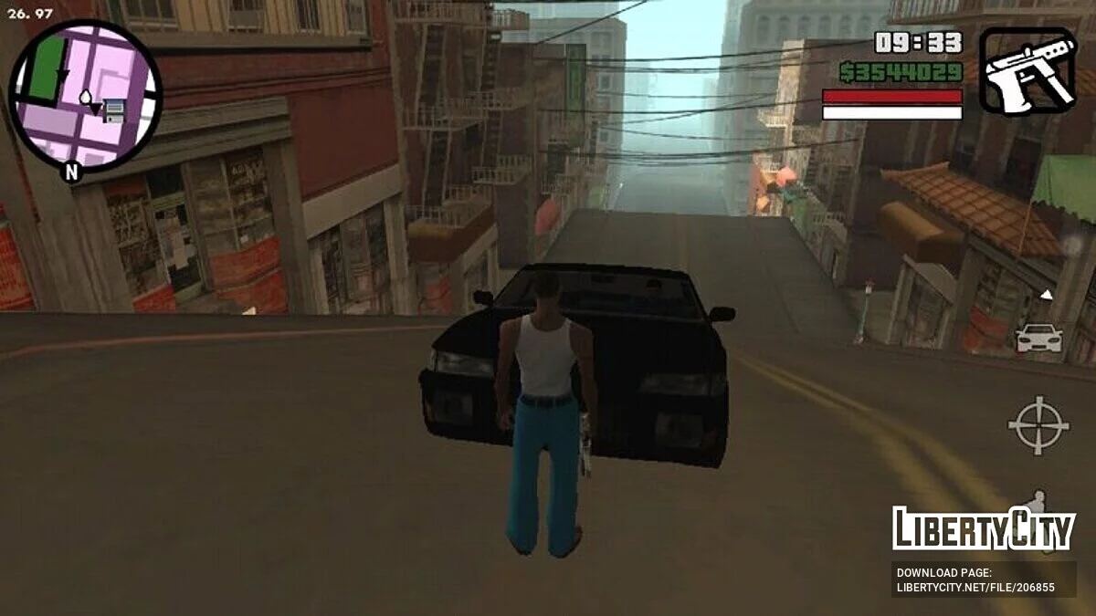Цвета банд для транспорта / GTA San Andreas (iOS, Android)