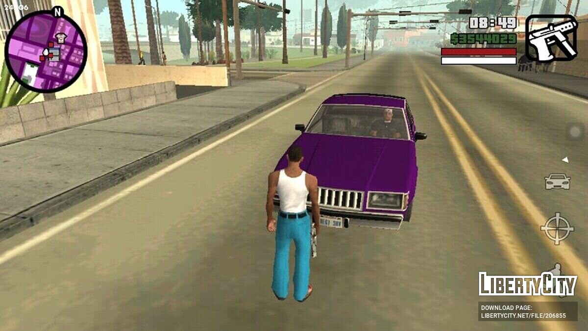 Скачать Цвета банд для транспорта для GTA San Andreas (iOS, Android)