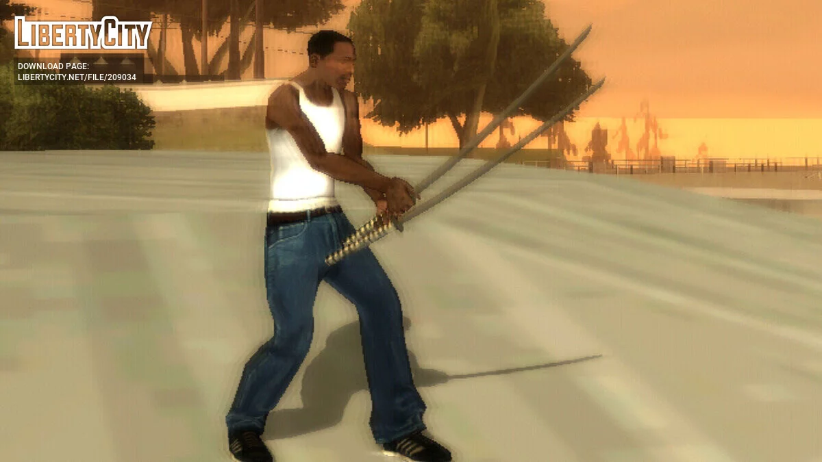 Всё оружие в двух руках / GTA San Andreas (iOS, Android)