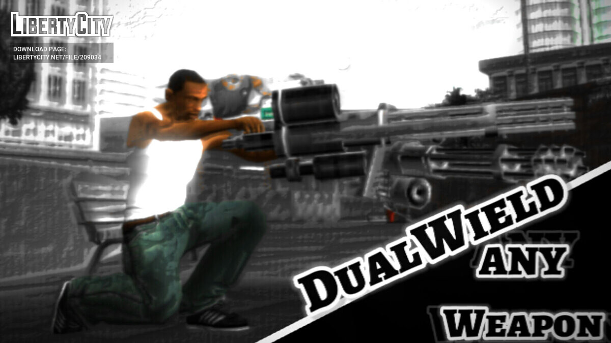 Замена weapon.csa в GTA San Andreas (iOS, Android) (75 файлов)