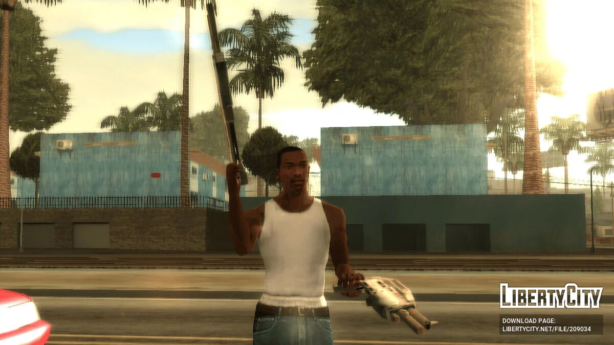 Всё оружие в двух руках / GTA San Andreas (iOS, Android)