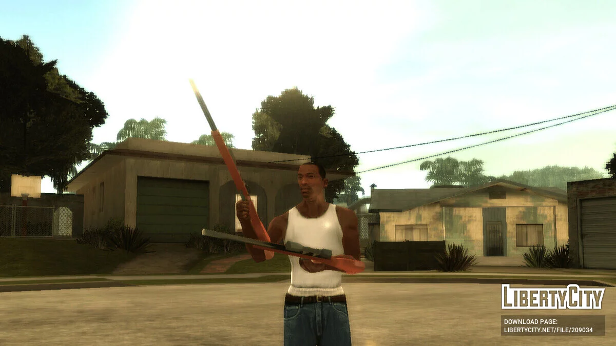 Всё оружие в двух руках / GTA San Andreas (iOS, Android)