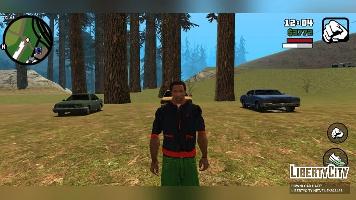 Гангстерские цвета для транспорта / GTA San Andreas (iOS, Android)