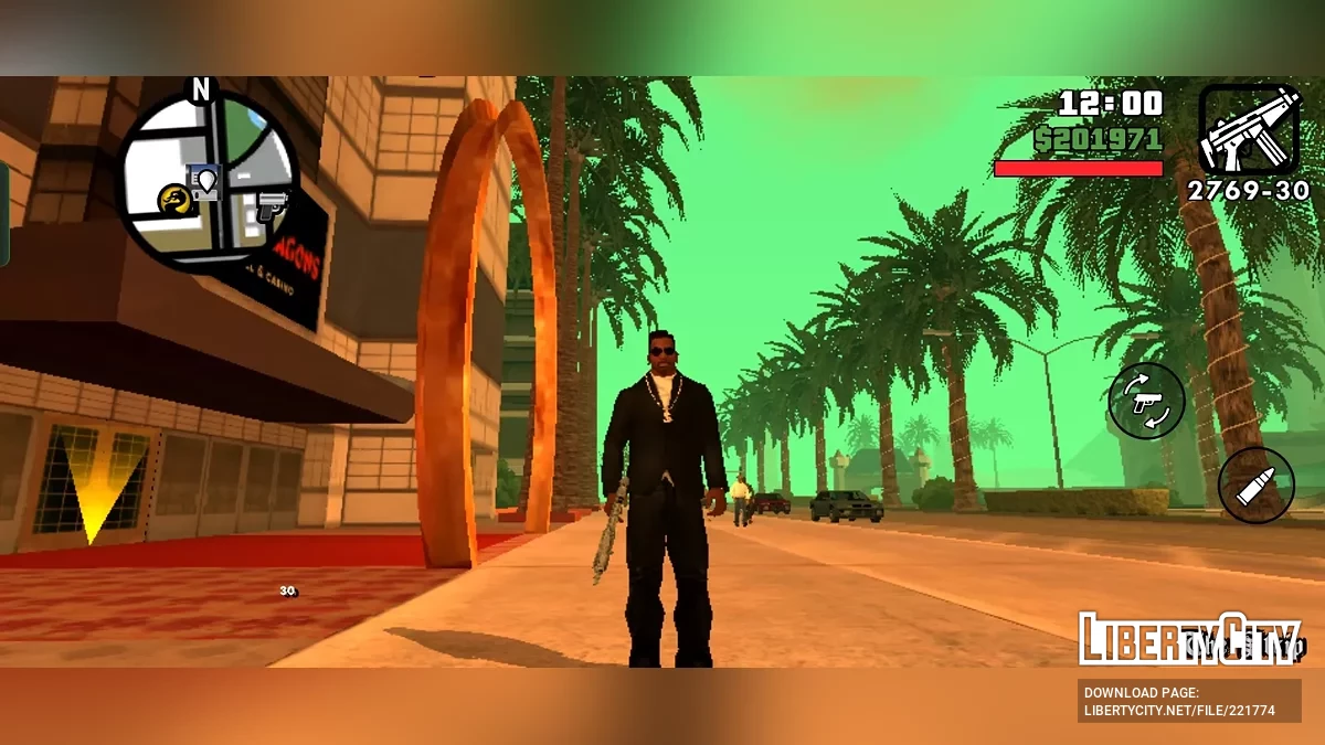 GTA SA: DE Classic Lighting Timecyc / GTA San Andreas (iOS, Android)