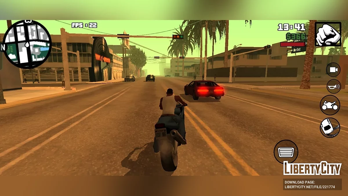 GTA SA: DE Classic Lighting Timecyc / GTA San Andreas (iOS, Android)