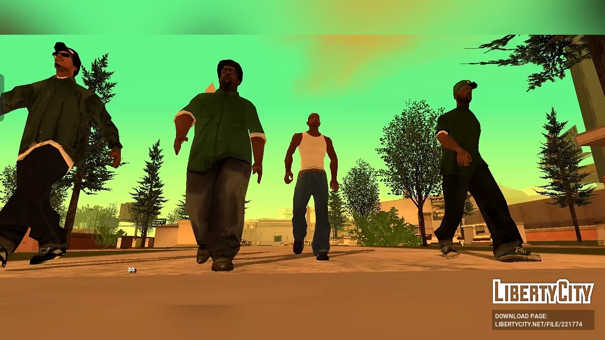 GTA SA: DE Classic Lighting Timecyc / GTA San Andreas (iOS, Android)