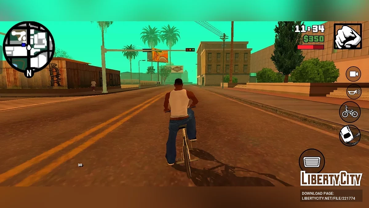 GTA SA: DE Classic Lighting Timecyc / GTA San Andreas (iOS, Android)