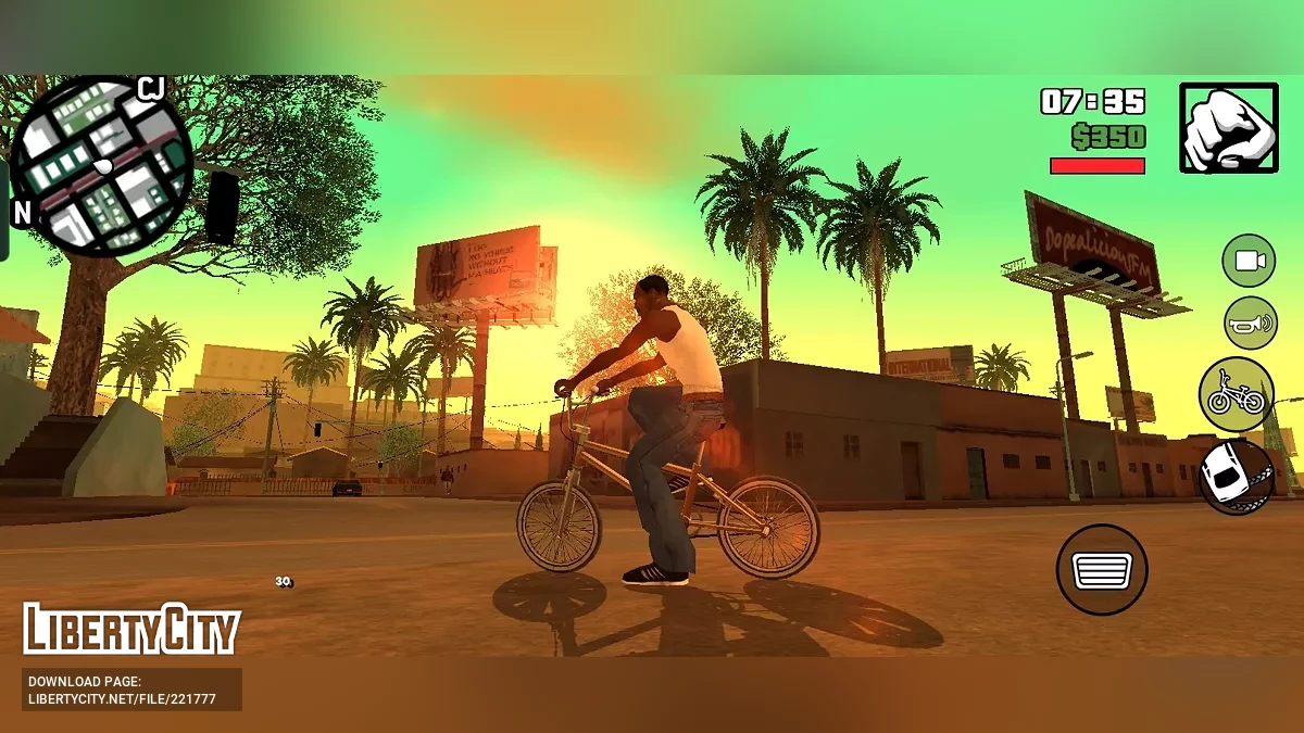 Эффекты из SA: DE / GTA San Andreas (iOS, Android)