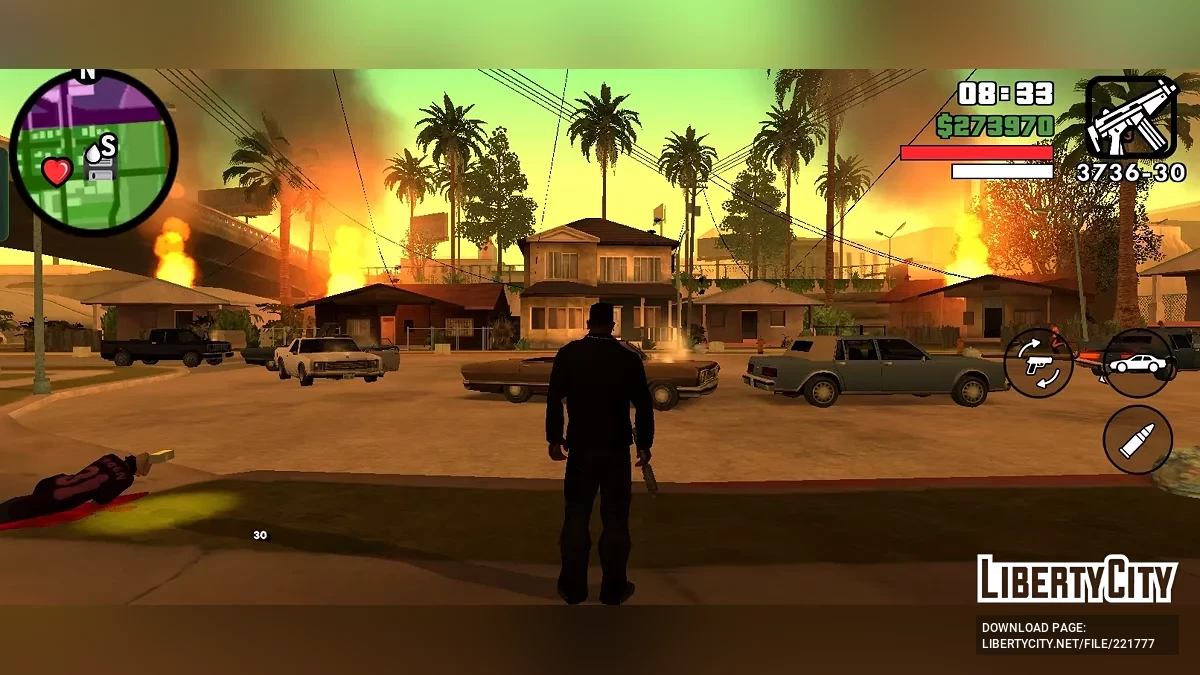Эффекты из SA: DE / GTA San Andreas (iOS, Android)