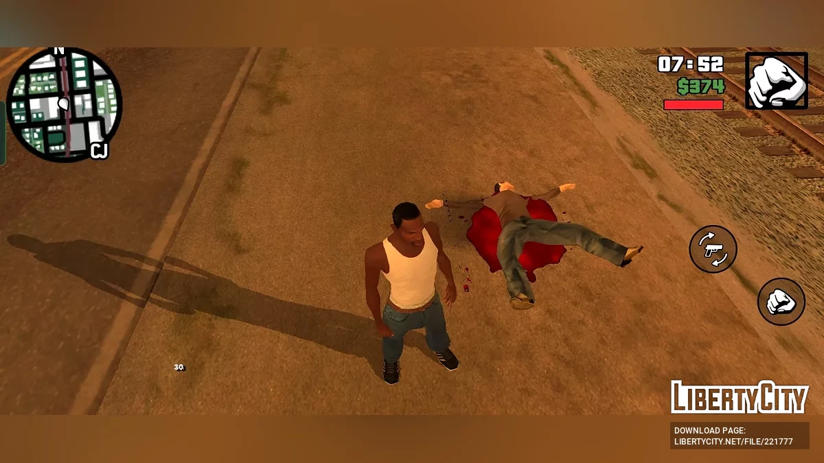Эффекты из SA: DE / GTA San Andreas (iOS, Android)