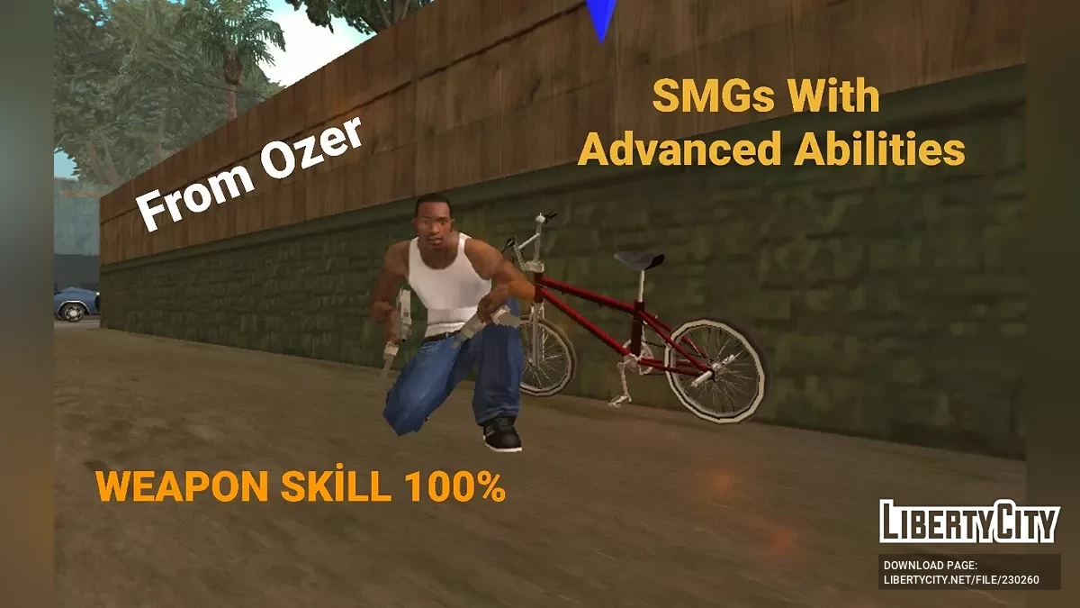 Пистолеты-пулеметы с расширенными возможностями / GTA San Andreas (iOS, Android)