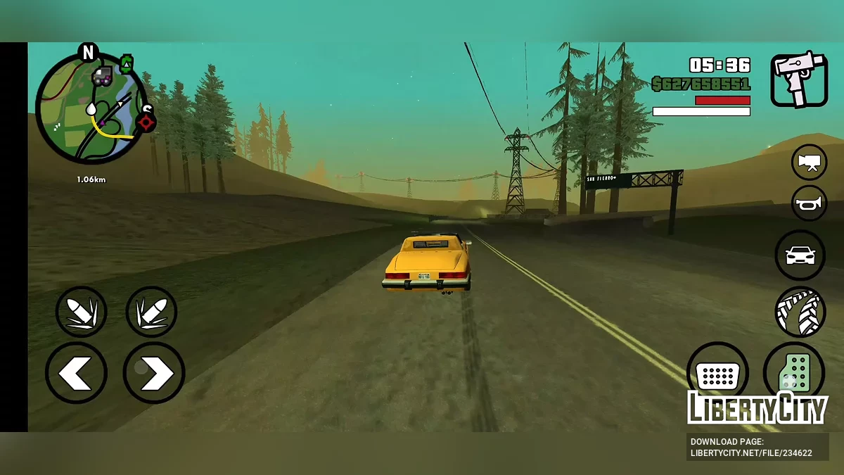 Управляемость как в Need For Speed / GTA San Andreas (iOS, Android)