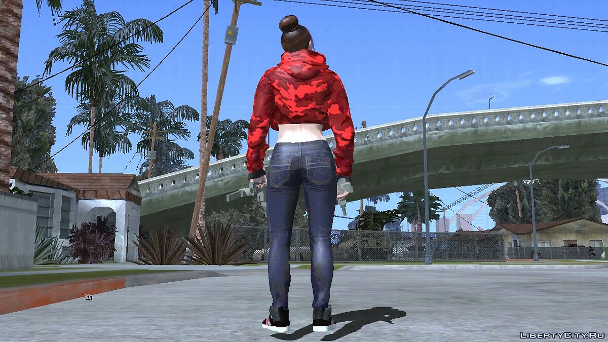 Рандомный скин девушки из GTA Online #6 для GTA San Andreas (iOS, Android) - Картинка #2