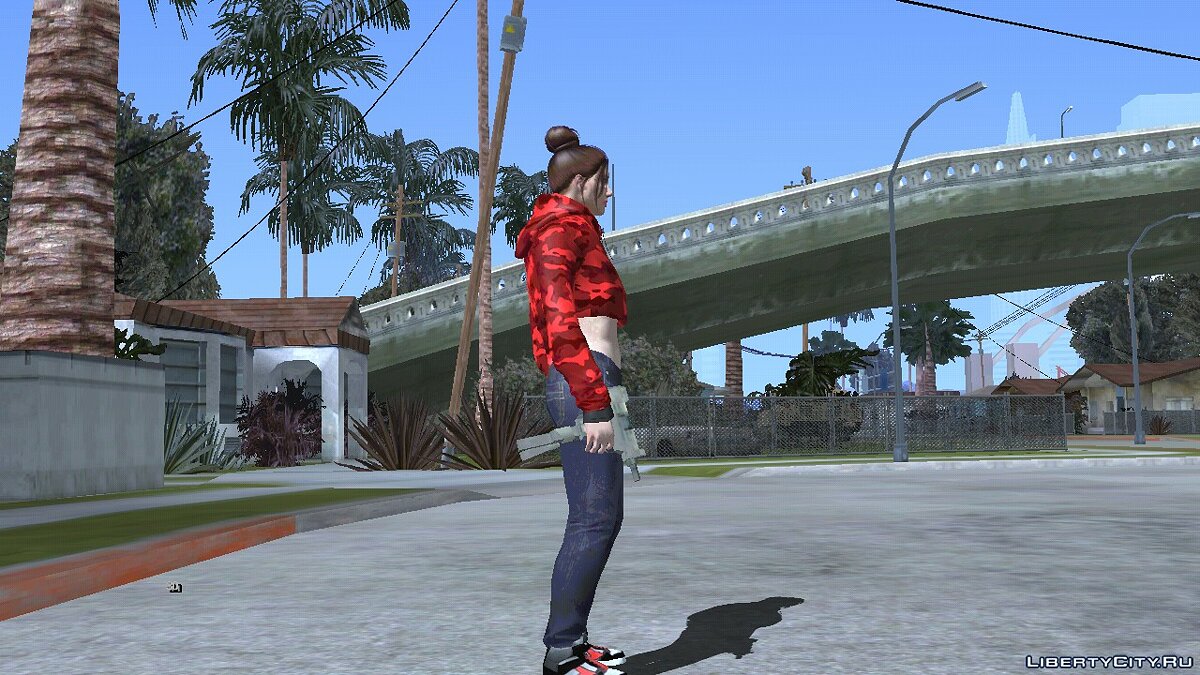 Рандомный скин девушки из GTA Online #6 для GTA San Andreas (iOS, Android) - Картинка #3
