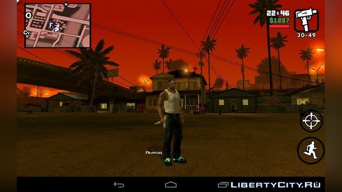 CJ 2015 for Android/iOS для GTA San Andreas (iOS, Android) - Картинка #4