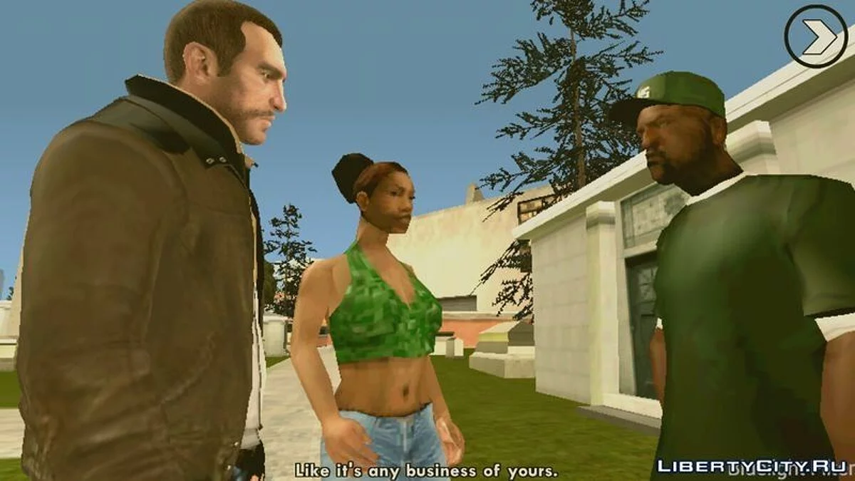 Niko Bellic Skin / GTA San Andreas (iOS, Android)