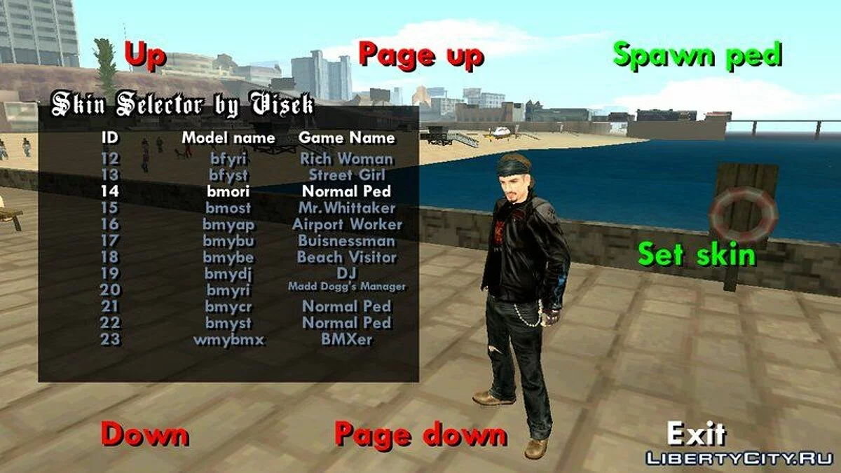 Ped Skins New Hd / GTA San Andreas (iOS, Android)