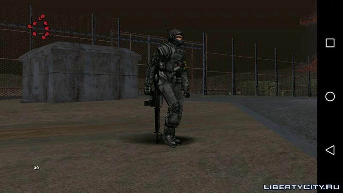 Jefe Cerberus Manhunt - Командир отряда