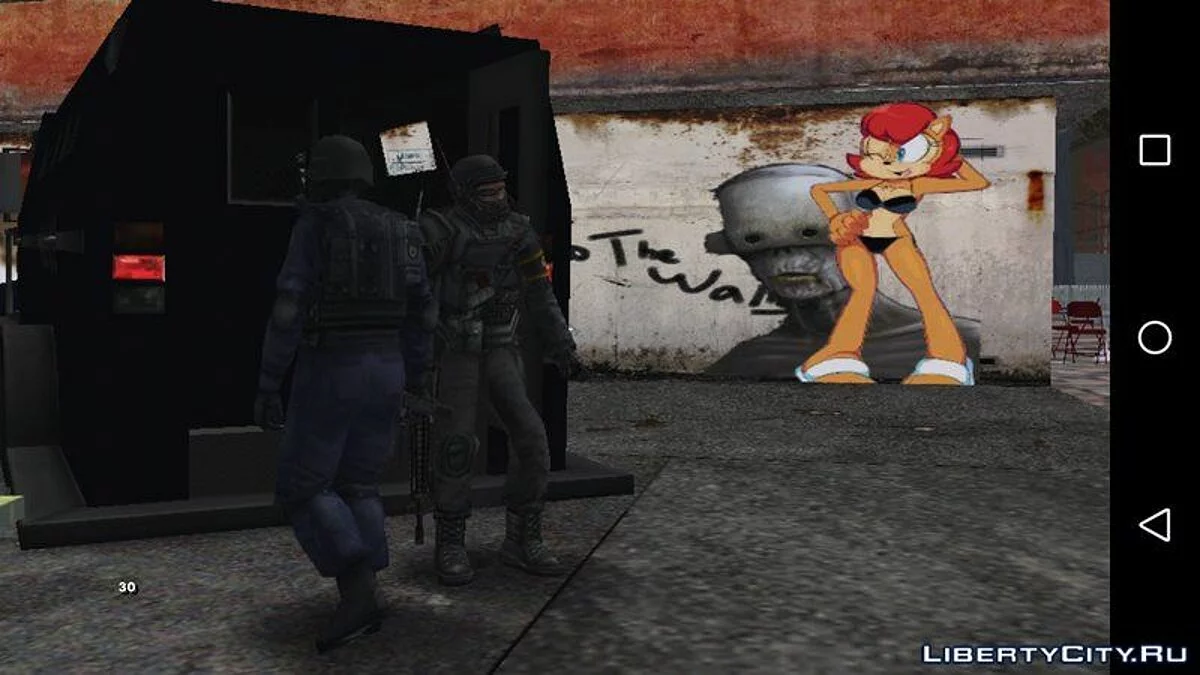 Jefe Cerberus Manhunt - Командир отряда