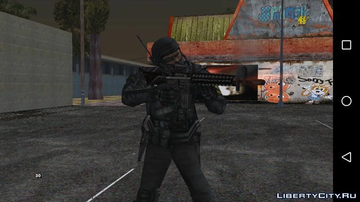 Jefe Cerberus Manhunt - Командир отряда