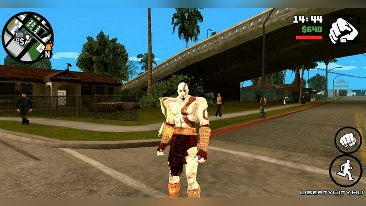 Скачать Кратос для GTA San Andreas (iOS, Android)