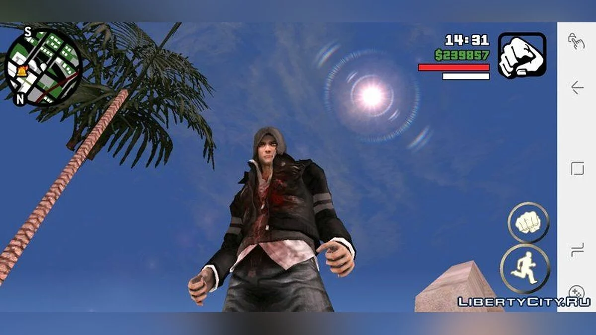 Alex Mercer Skin / GTA San Andreas (iOS, Android)