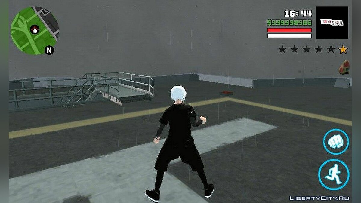 Скачать Ken Kaneki P.img V2 для GTA San Andreas (iOS, Android)