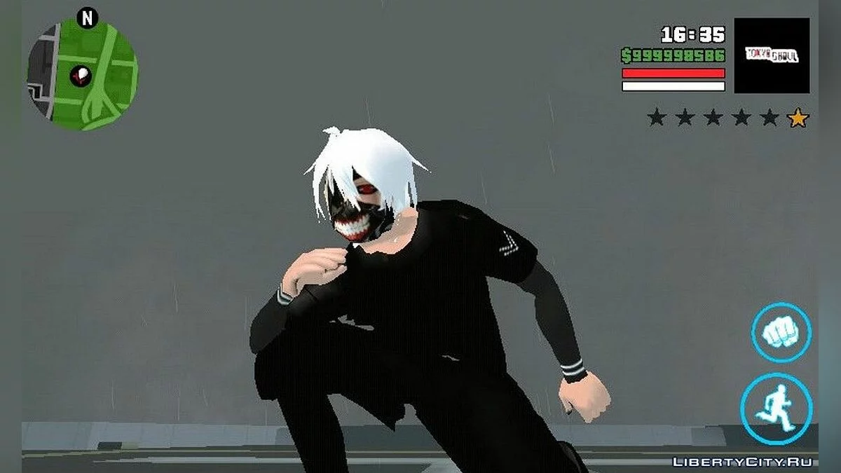 Ken Kaneki P.img V2 / GTA San Andreas (iOS, Android)