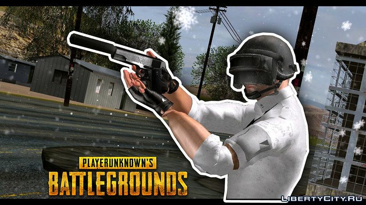 Скачать PUBG Skin для GTA San Andreas (iOS, Android)