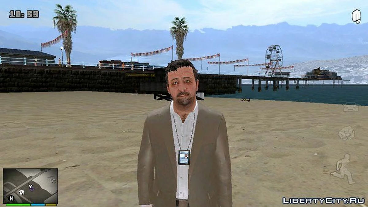 Скины главных героев GTA 5 для GTA San Andreas (iOS, Android) / GTA San Andreas (iOS, Android)