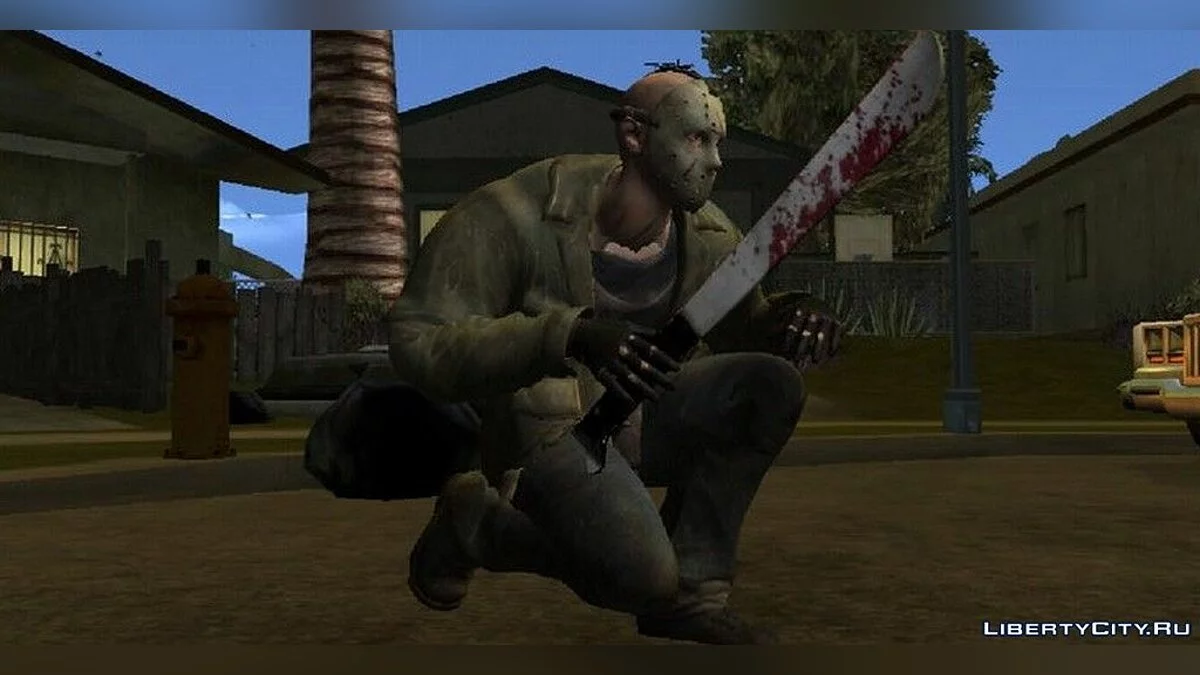 Скины маньяков из фильмов ужасов / GTA San Andreas (iOS, Android)