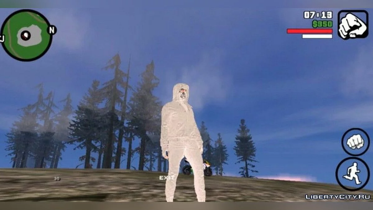 Алан Волкер в белом / GTA San Andreas (iOS, Android)