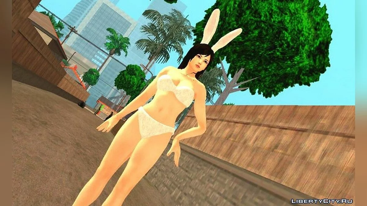 Горячая Кокоро в костюме кролика / GTA San Andreas (iOS, Android)
