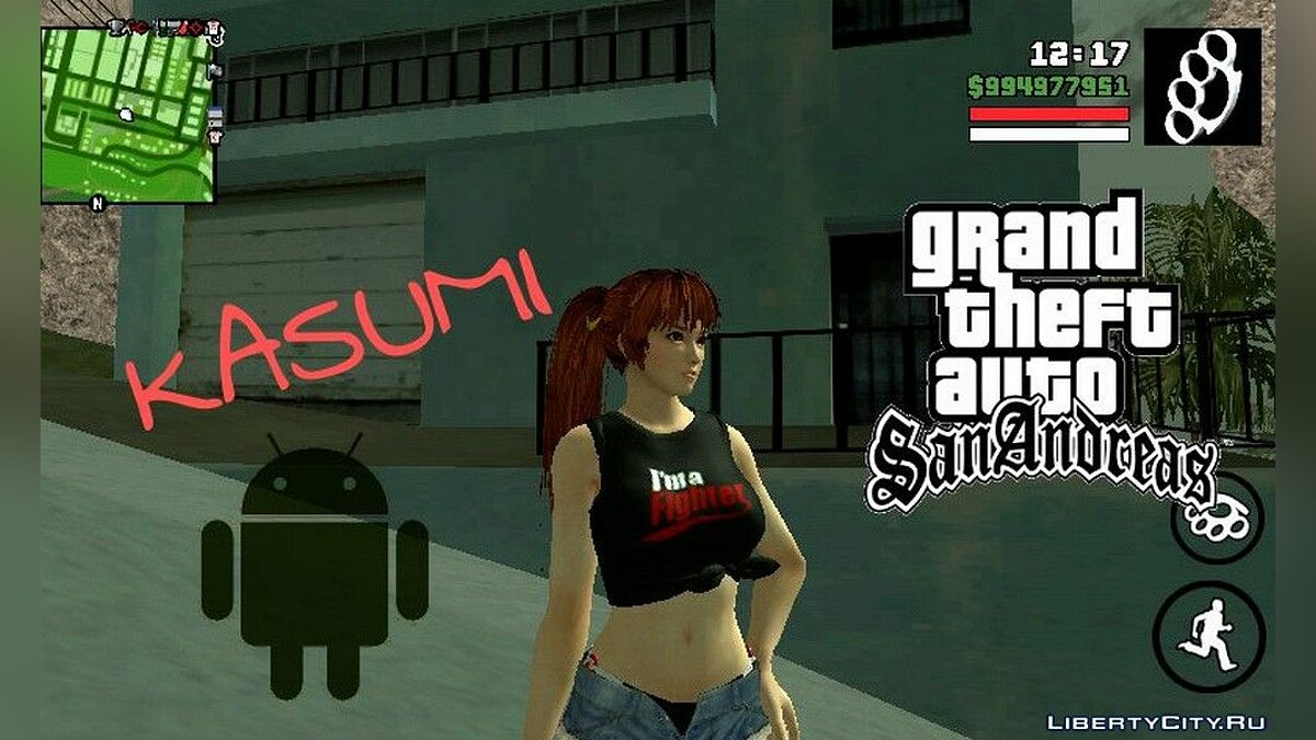 Скачать Касуми из игры Dead or Alive для GTA San Andreas (iOS, Android)