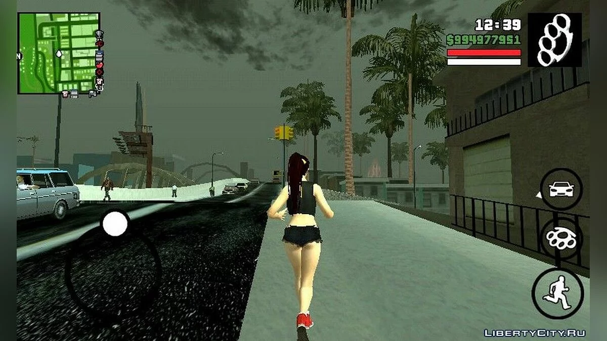 Касуми из игры Dead or Alive / GTA San Andreas (iOS, Android)