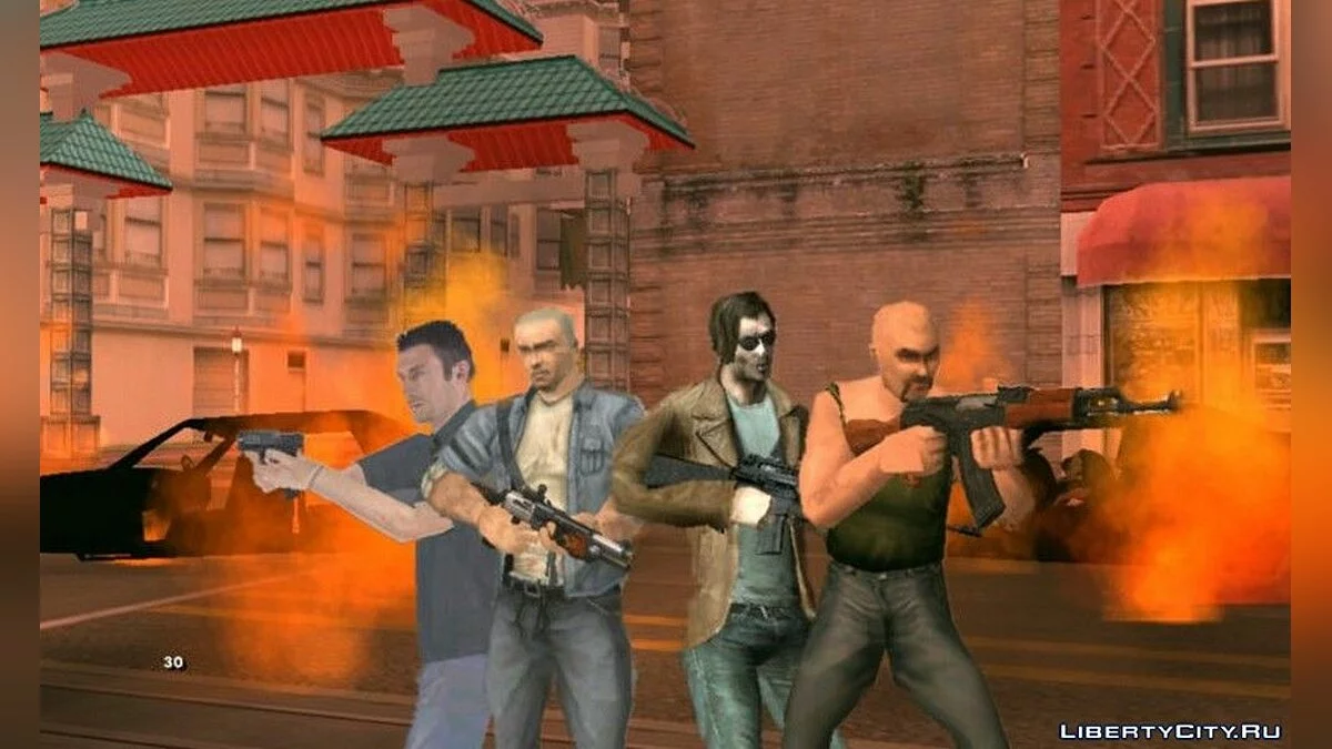 Скин пак №1 / GTA San Andreas (iOS, Android)