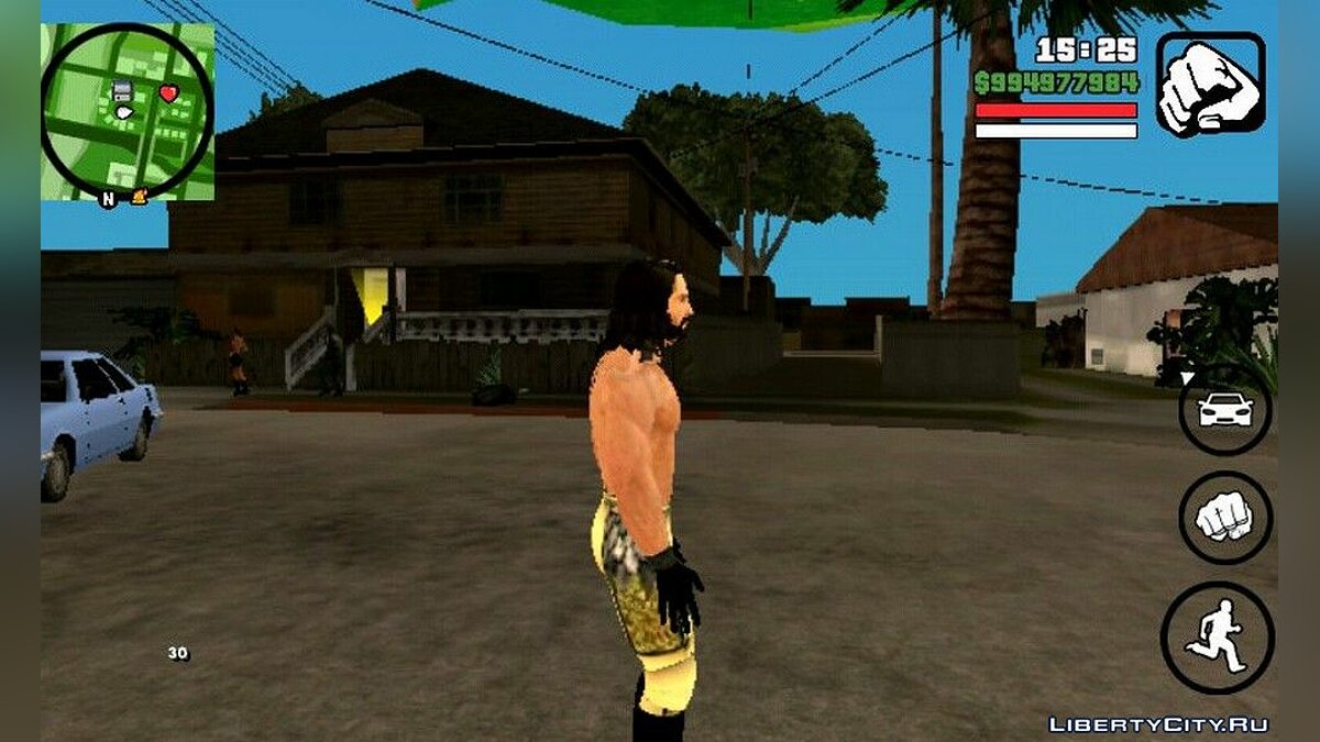 Скачать Seth Rollins из WWE для GTA San Andreas (iOS, Android)