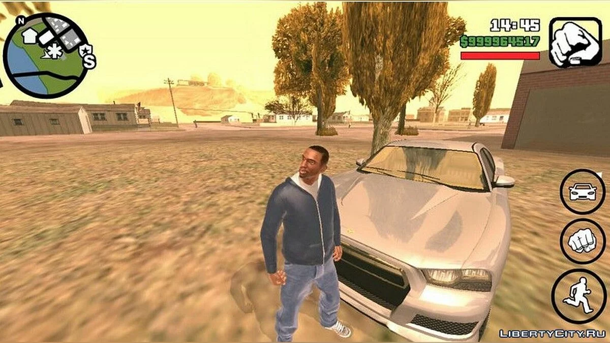 Си Джей в HD качестве / GTA San Andreas (iOS, Android)