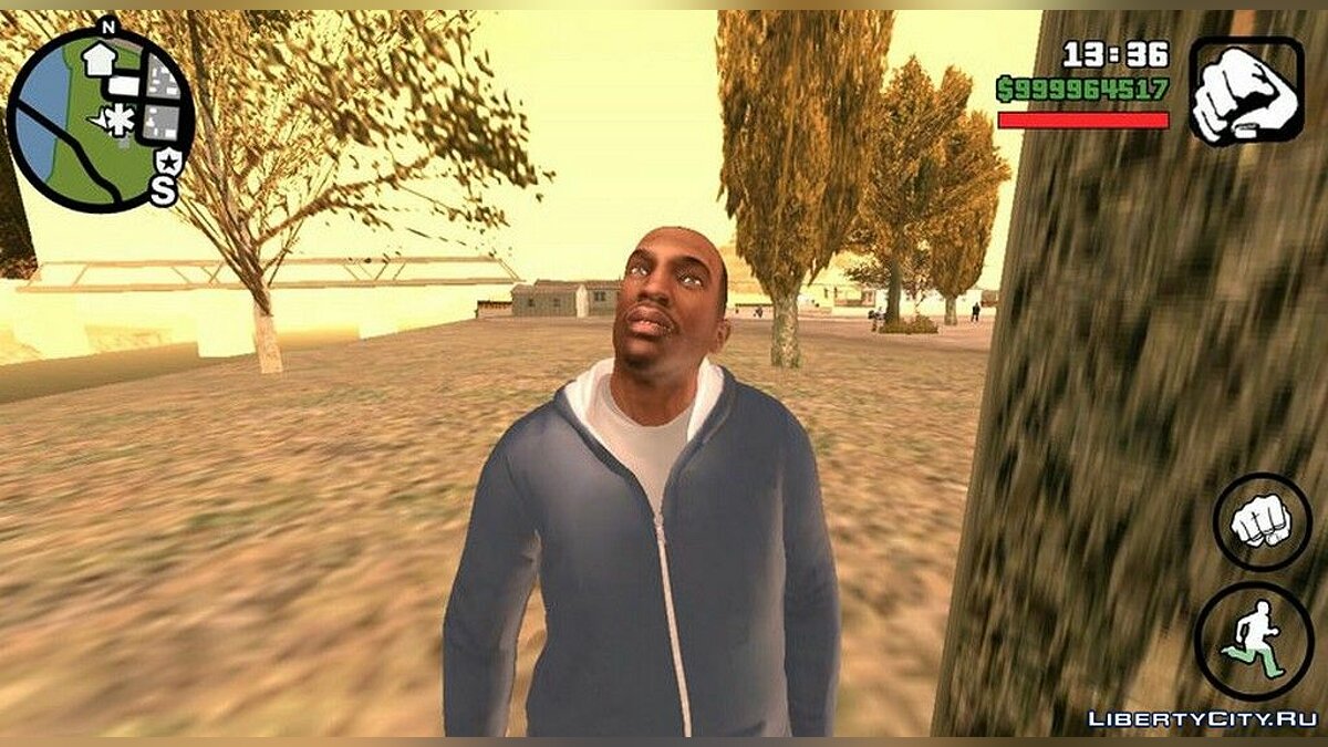 Скачать Си Джей в HD качестве для GTA San Andreas (iOS, Android)