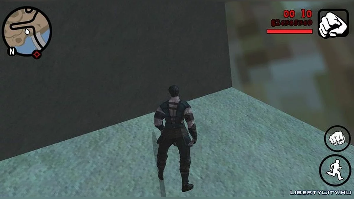 Саб - Зиро из игры MK X / GTA San Andreas (iOS, Android)