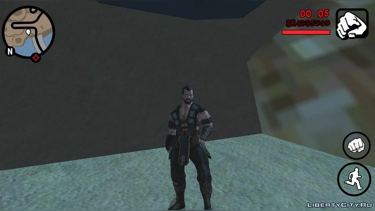 Саб - Зиро из игры MK X / GTA San Andreas (iOS, Android)