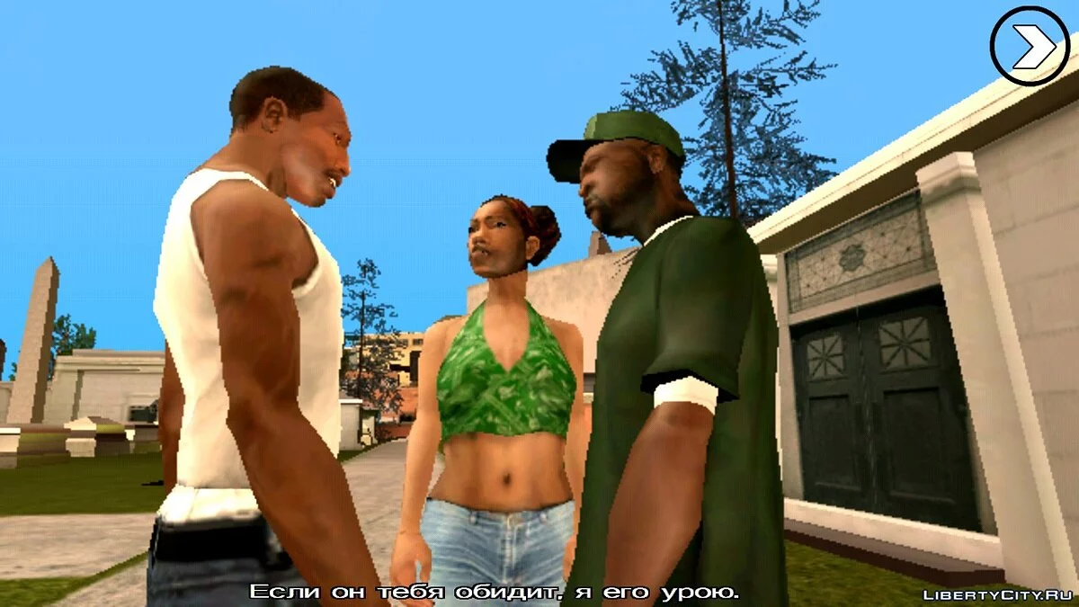 CJ из PS2 версии / GTA San Andreas (iOS, Android)