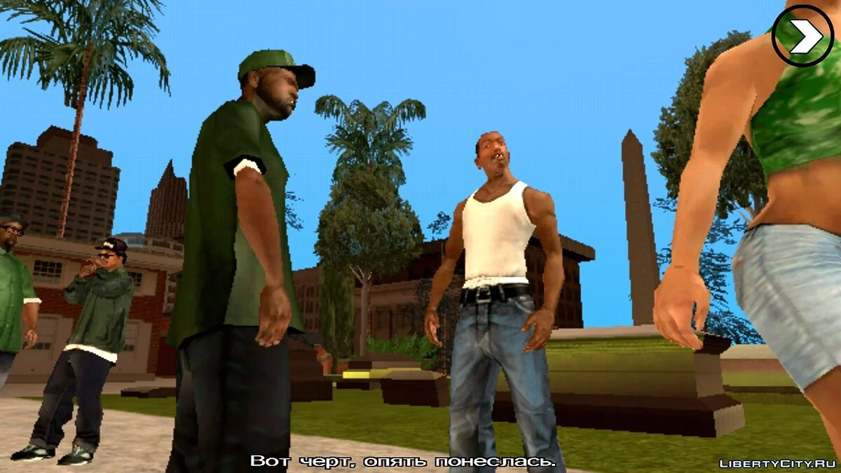 CJ из PS2 версии / GTA San Andreas (iOS, Android)