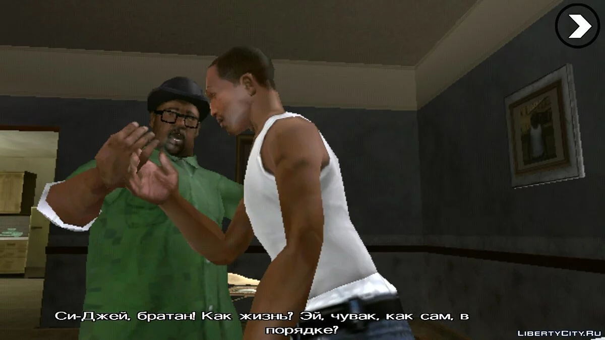 CJ из PS2 версии / GTA San Andreas (iOS, Android)