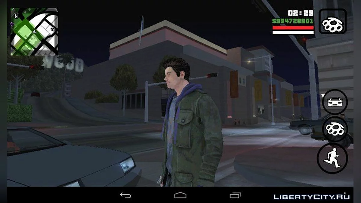 Эндрю Гарфилд / GTA San Andreas (iOS, Android)
